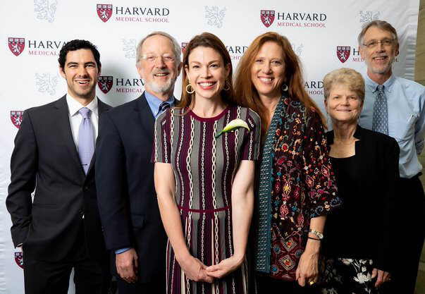 Jill Kasper, MD, receiving her award