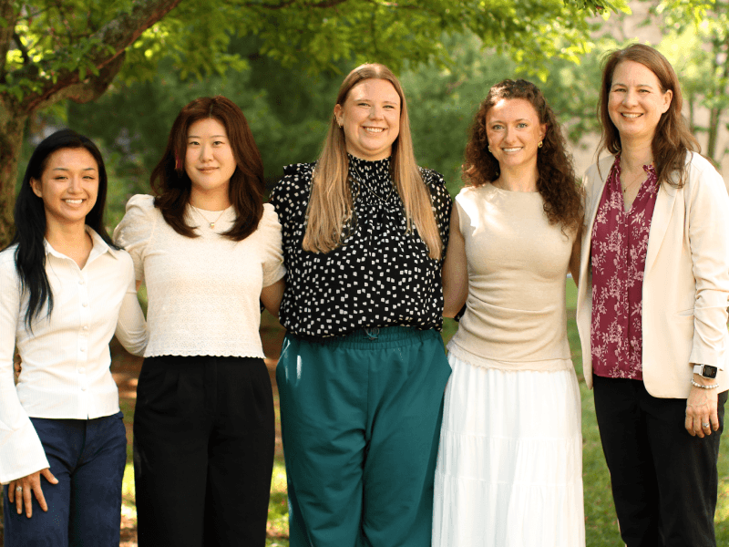 CHA Pharmacy residents with Gail Sanchez