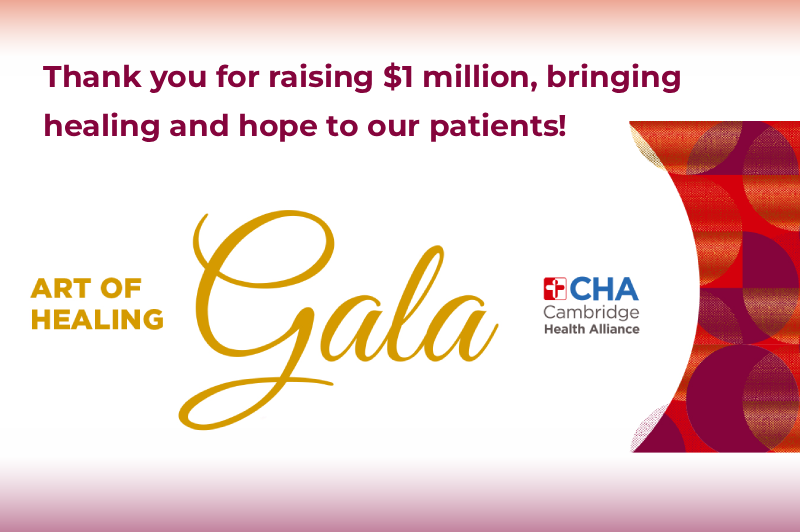 Graphic for Art of Healing at CHA 