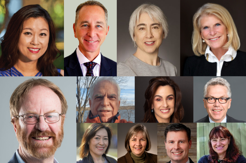 Smiling happy faces of the CHA Foundation board members