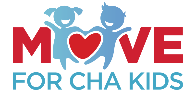 Illustration of two child on either side of the word M-O-V-E