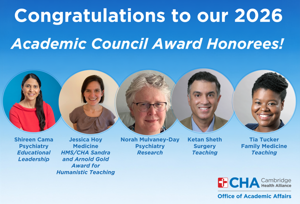 Congratulations to our 2026 Academic Council Award Honorees