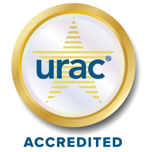 URAC accreditation seal for the mail order pharmacy